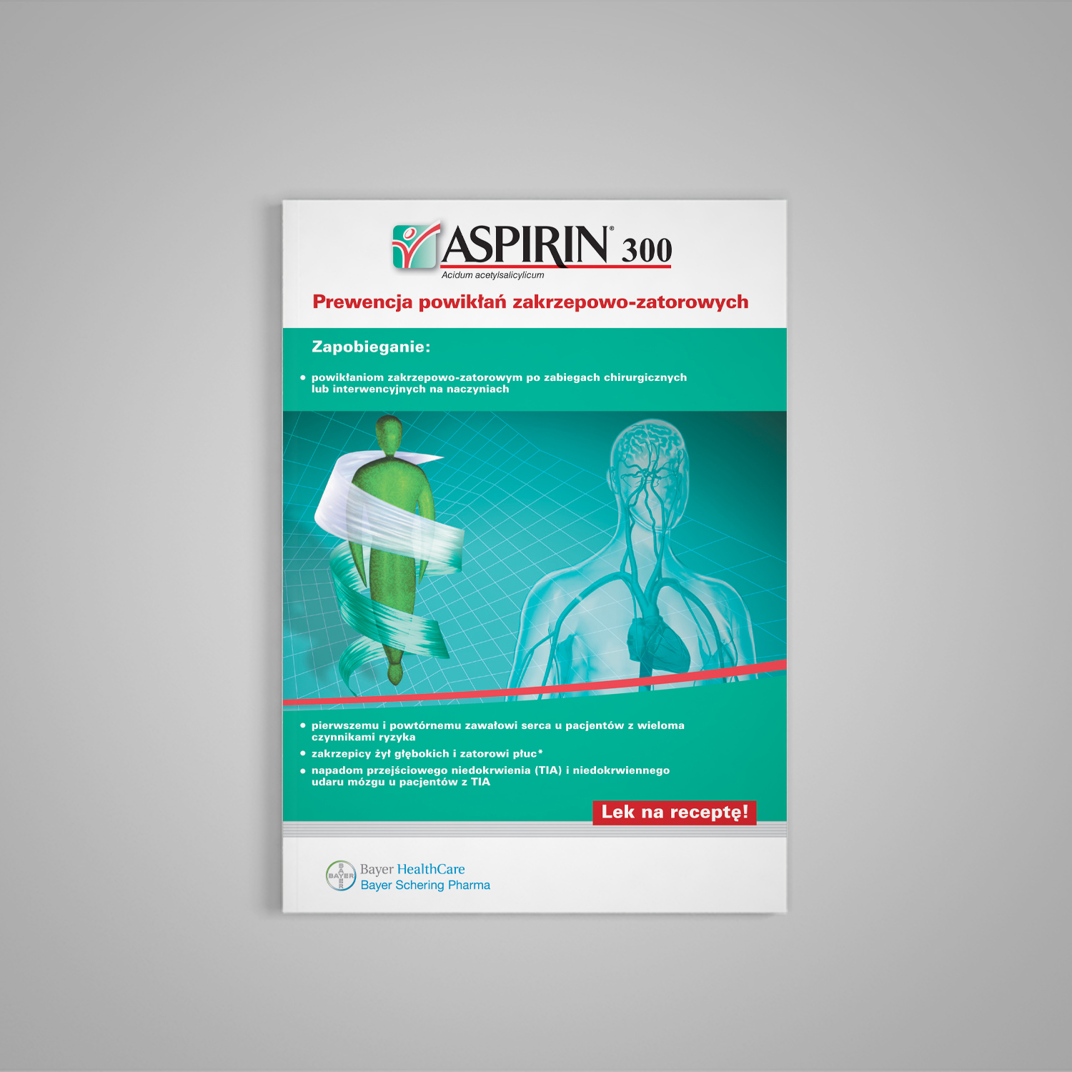 Bayer Aspirin Reklama prasowa A4