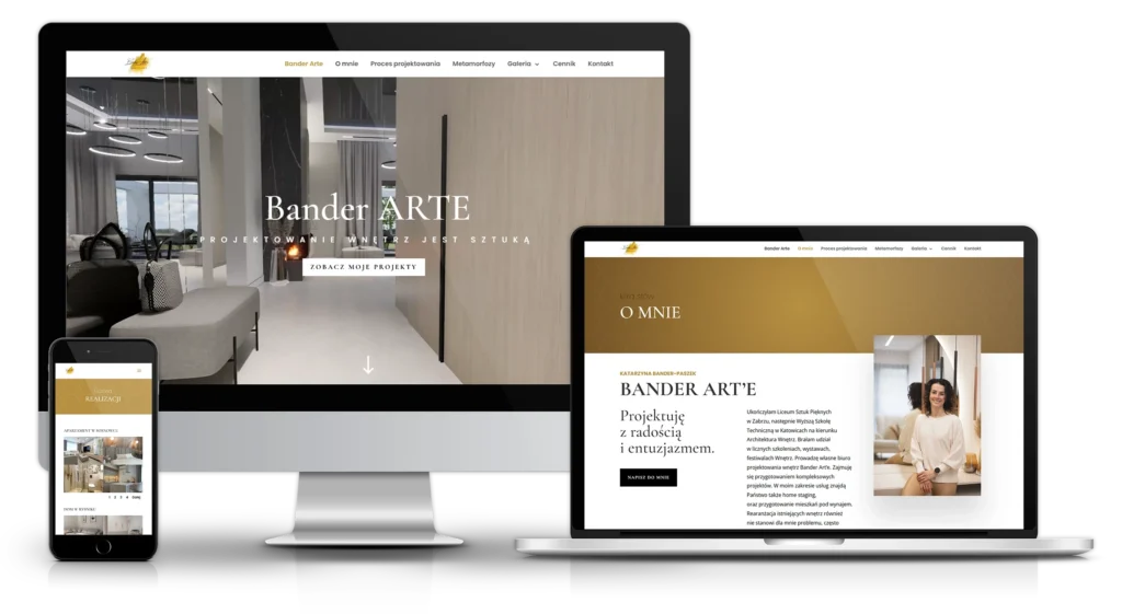 Web design Bander Arte